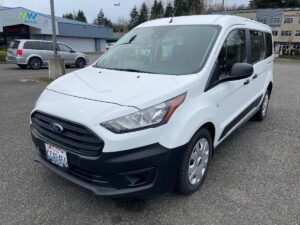 Ford Transit Connect with Driverge Rear Entry Manual Fold Out conversion