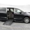 Black Chrysler Voyager with BraunAbility Side Entry Automatic Fold Out conversion
