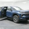 Blue Chevrolet Traverse with BraunAbility Side Entry Automatic In Floor conversion