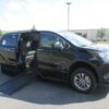 Black Toyota Sienna with BraunAbility Side Entry Automatic In Floor conversion