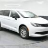 White Chrysler Voyager with BraunAbility Rear Entry Manual Fold Out conversion