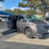 Grey Toyota Sienna with BraunAbility Side Entry Automatic Fold Out conversion