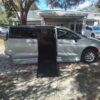 Silver Chrysler Pacifica with BraunAbility Side Entry Automatic Fold Out conversion