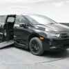 Black Honda Odyssey with BraunAbility Side Entry Automatic In Floor conversion