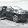 Black Toyota Sienna with BraunAbility Side Entry Automatic In Floor conversion