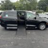 Black Chrysler Pacifica with Vantage Mobility Side Entry Automatic In Floor conversion
