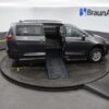 Grey Chrysler Pacifica with BraunAbility Side Entry Automatic Fold Out conversion