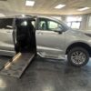 Silver Toyota Sienna with BraunAbility Side Entry Automatic Fold Out conversion