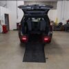 Grey Toyota Sienna with BraunAbility Rear Entry Manual Fold Out conversion