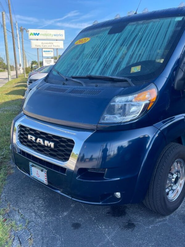 Blue Ram ProMaster with Tempest Side Entry Automatic Fold Out conversion