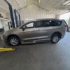 Silver Chrysler Pacifica with BraunAbility Side Entry Automatic In Floor conversion