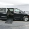 Black Chrysler Pacifica with BraunAbility Side Entry Automatic Fold Out conversion