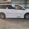 White Chrysler Town and Country with BraunAbility Side Entry Automatic Fold Out conversion