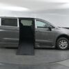 Grey Chrysler Pacifica with BraunAbility Side Entry Automatic In Floor conversion