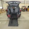 Grey Toyota Sienna with BraunAbility Rear Entry Manual Fold Out conversion