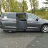 Grey Chrysler Voyager with BraunAbility Side Entry Automatic Fold Out conversion