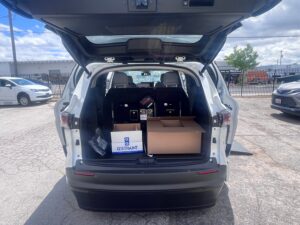 White Toyota Sienna with Vantage Mobility Side Entry Automatic In Floor conversion