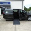 Black Chrysler Pacifica with BraunAbility Side Entry Automatic Fold Out conversion
