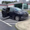 Black Toyota Sienna with Vantage Mobility Side Entry Automatic In Floor conversion