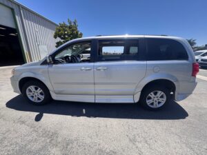 Dodge Grand Caravan with Rollx Side Entry Automatic In Floor conversion
