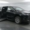 Black Toyota Sienna with BraunAbility Side Entry Automatic In Floor conversion