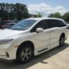 White Honda Odyssey with Vantage Mobility Side Entry Automatic In Floor conversion