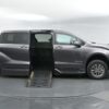 Grey Toyota Sienna with BraunAbility Side Entry Automatic Fold Out conversion