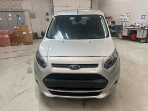 Silver Ford Transit Connect with ATS Rear Entry Manual Fold Out conversion