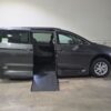 Grey Chrysler Pacifica with Vantage Mobility Side Entry Automatic In Floor conversion