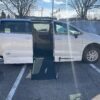 White Chrysler Voyager with Vantage Mobility Side Entry Manual In Floor conversion