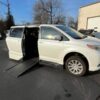 White Toyota Sienna with Vantage Mobility Side Entry Automatic In Floor conversion