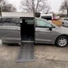 Grey Chrysler Pacifica with Driverge Side Entry Automatic Fold Out conversion