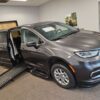 Grey Chrysler Pacifica with BraunAbility Side Entry Automatic Fold Out conversion