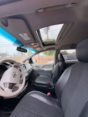 Grey Toyota Sienna with BraunAbility Side Entry Automatic Fold Out conversion
