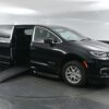 Black Chrysler Pacifica with BraunAbility Side Entry Automatic Fold Out conversion