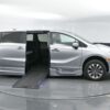 Silver Honda Odyssey with BraunAbility Side Entry Automatic In Floor conversion