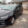 Black Chrysler Pacifica with Driverge Side Entry Automatic Fold Out conversion