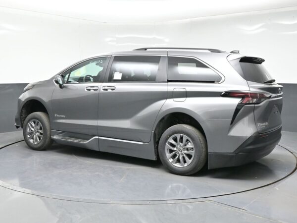 Grey Toyota Sienna with BraunAbility Side Entry Automatic Fold Out conversion