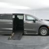 Grey Chrysler Pacifica with BraunAbility Side Entry Automatic Fold Out conversion