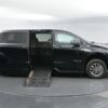 Black Toyota Sienna with BraunAbility Side Entry Automatic Fold Out conversion