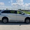 Silver Toyota Sienna with BraunAbility Side Entry Automatic Fold Out conversion