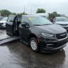 Black Chrysler Pacifica with BraunAbility Side Entry Automatic Fold Out conversion