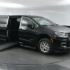 Black Chrysler Pacifica with BraunAbility Side Entry Automatic Fold Out conversion