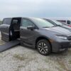 Grey Honda Odyssey with BraunAbility Side Entry Automatic In Floor conversion