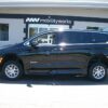 Black Chrysler Pacifica with Driverge Side Entry Automatic Fold Out conversion