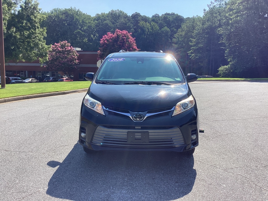 Black Toyota Sienna with Vantage Mobility Side Entry Manual In Floor conversion