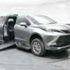 Grey Toyota Sienna with BraunAbility Side Entry Automatic In Floor conversion