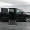 Black Chrysler Pacifica with BraunAbility Side Entry Automatic Fold Out conversion