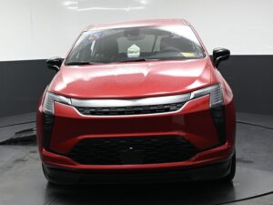Red Chrysler Pacifica with BraunAbility Side Entry Automatic Fold Out conversion