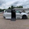 Silver Chrysler Pacifica with Vantage Mobility Side Entry Automatic In Floor conversion